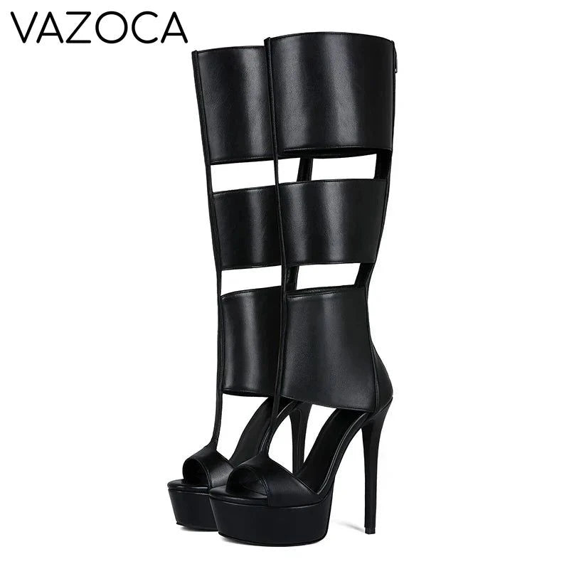 Icon Platform High Heel Boots