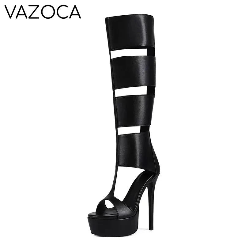 Icon Platform High Heel Boots