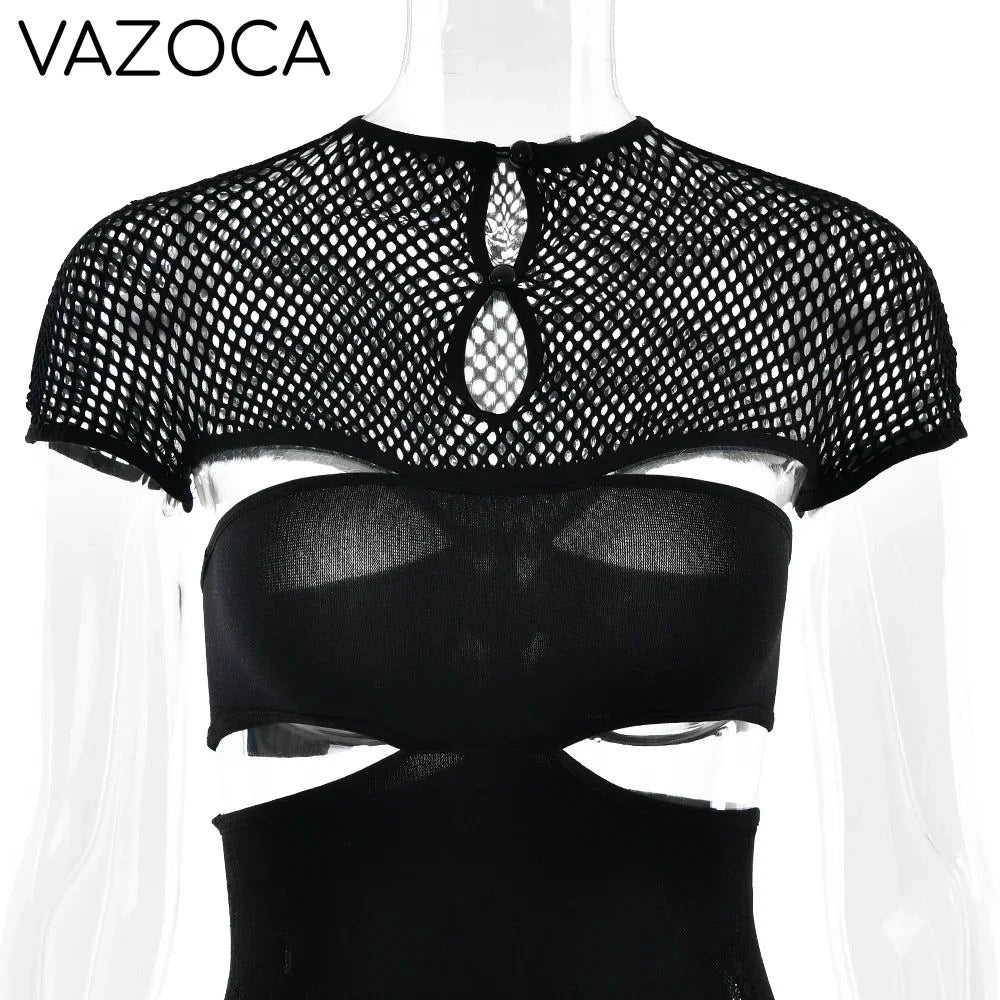 Laurie Mesh Romper