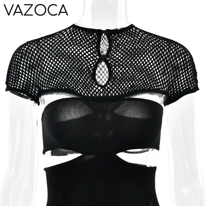 Laurie Mesh Romper