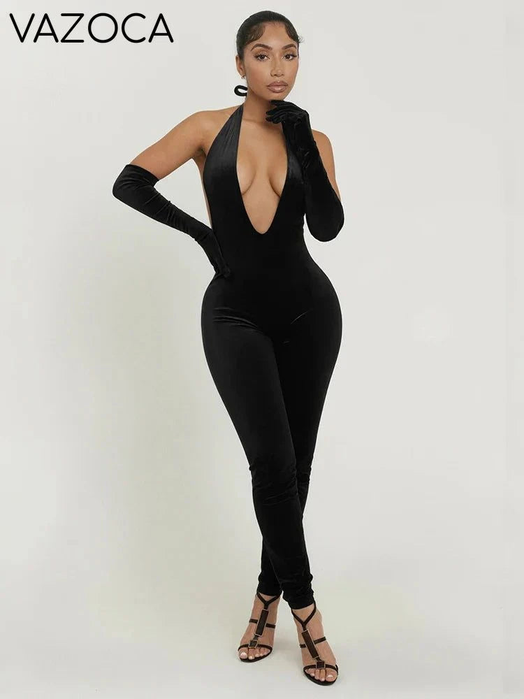 Shelli V-Neck Jumpsuit