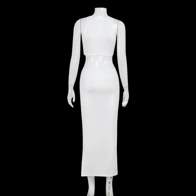 Maisha Backless Maxi Dress