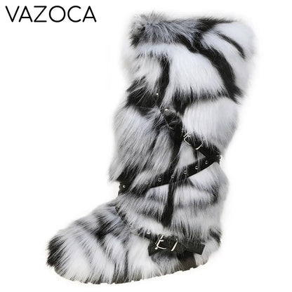 Plush Furry Boots