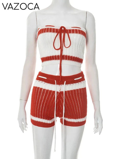 Akala Crochet Short Set
