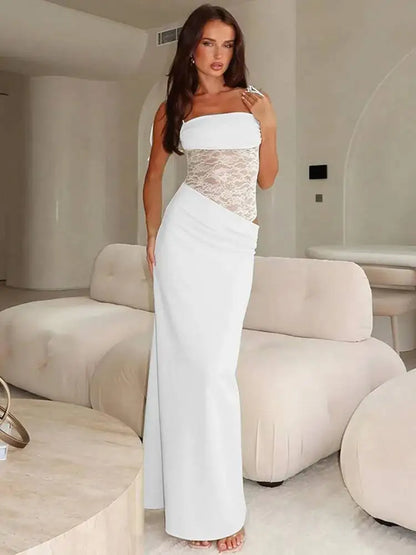 Ariana Mesh Maxi Dress