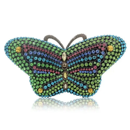 Luxury Butterfly Rhinestone Bag