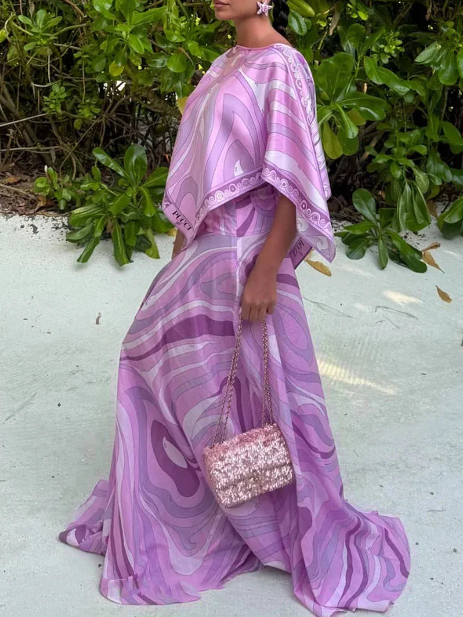 Vintage Maxi Skirt Set