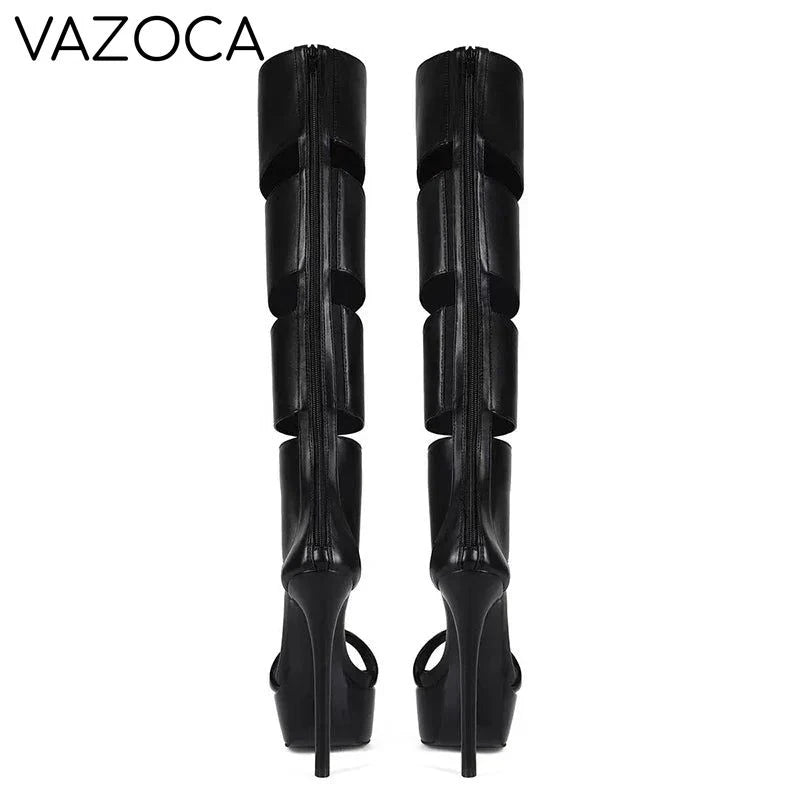 Icon Platform High Heel Boots