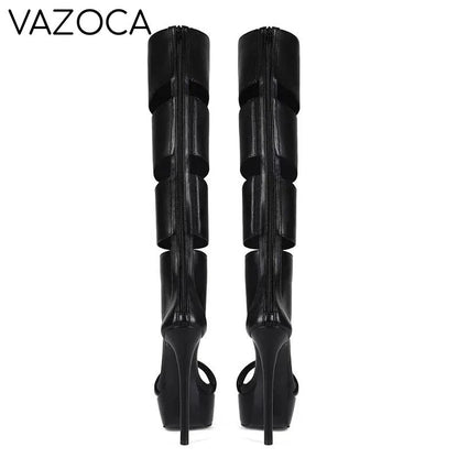 Icon Platform High Heel Boots
