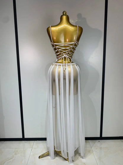 Celena Backless Maxi Dress