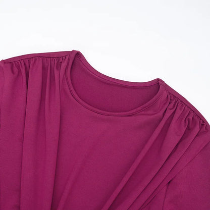 Tasha Ruched Bodycon Mini Dress