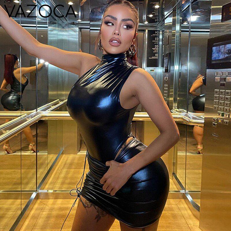 Shiny Two Piece Matching Set