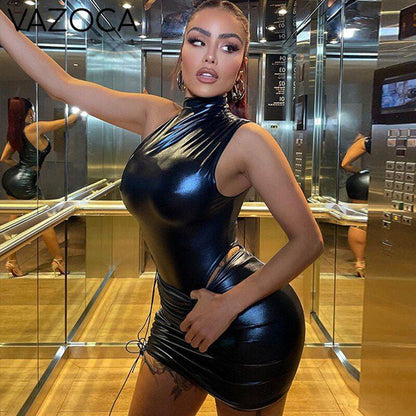 Shiny Two Piece Matching Set