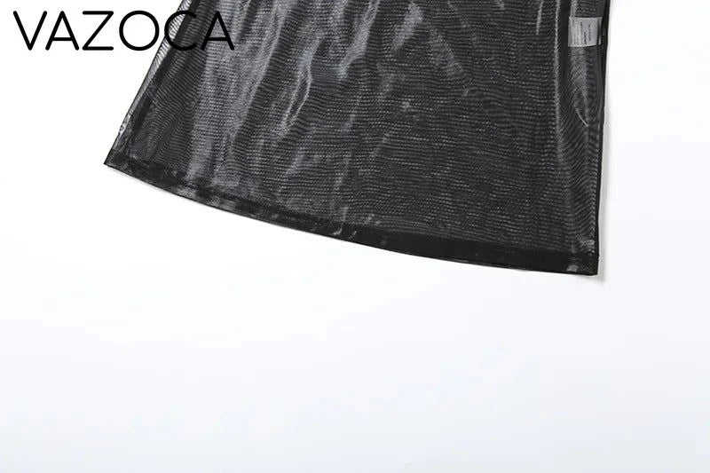 Jaya Mesh Maxi Dress