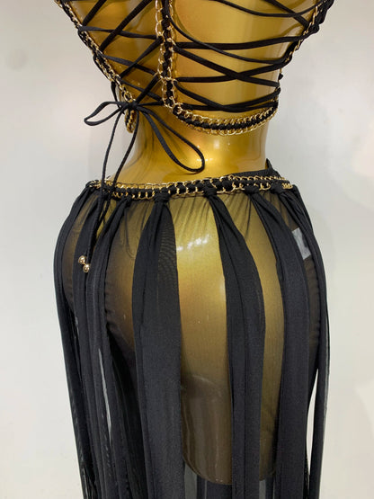 Celena Backless Maxi Dress