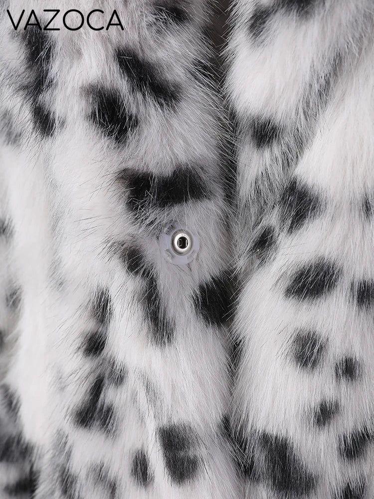Opulent Fur Plush Coat