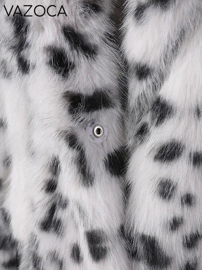 Opulent Fur Plush Coat
