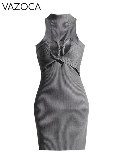 Dearra Knit Mini Dress
