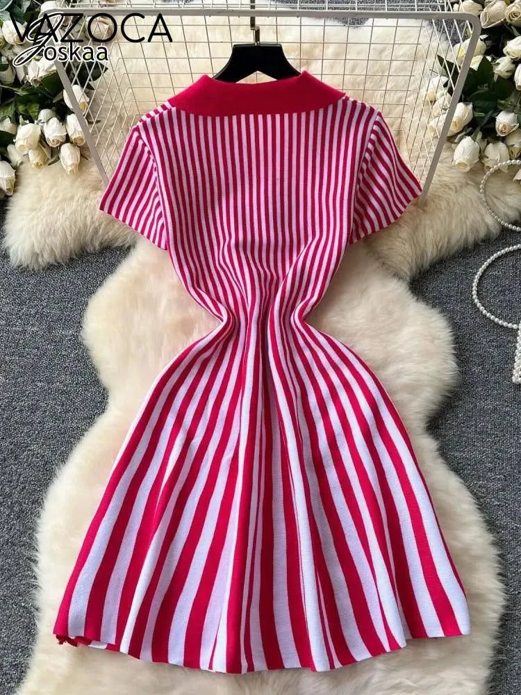 Vintage Knitted Mini Dress