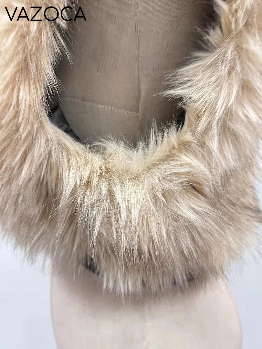 Fur Luxurious Crop Vest