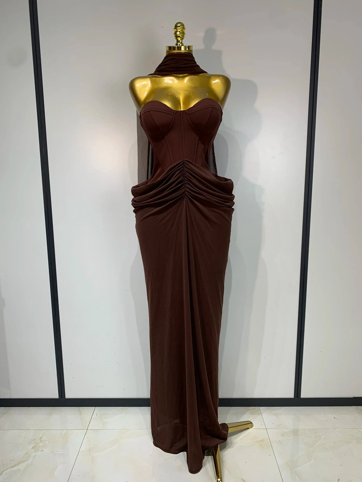 Sonya Elegant Maxi Dress