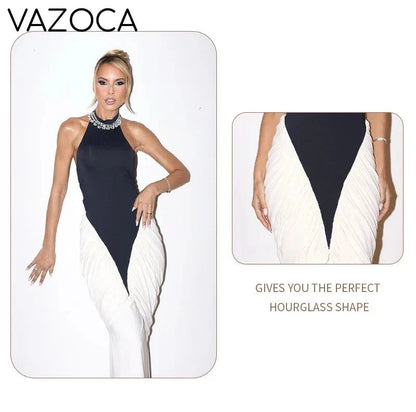 Lorie Ruched Bandage Maxi Dress