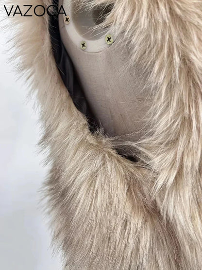 Fur Luxurious Crop Vest