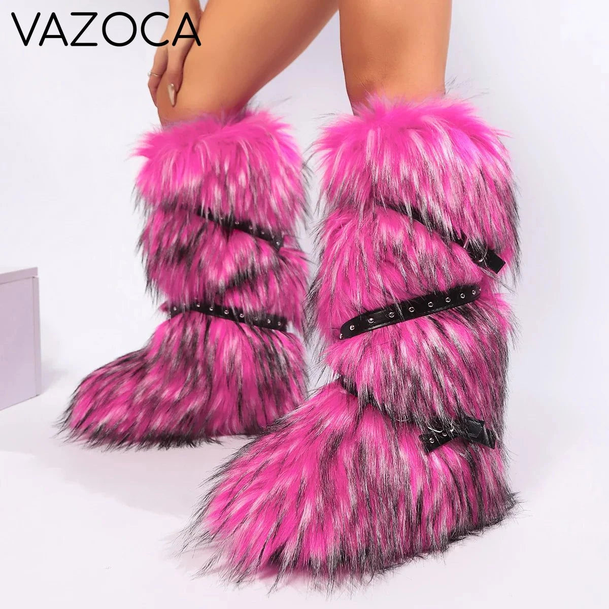 Plush Furry Boots