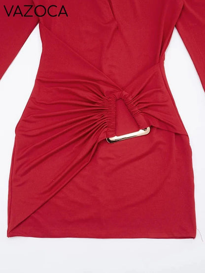Anila Ruched Mini Dress