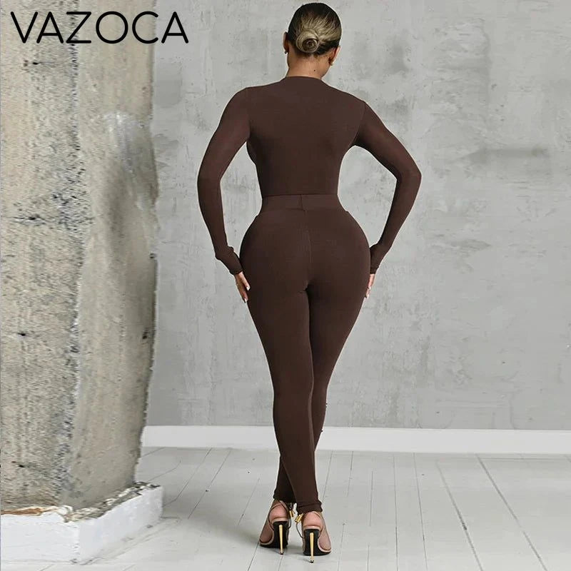 Active Stretchy Bodysuit Set