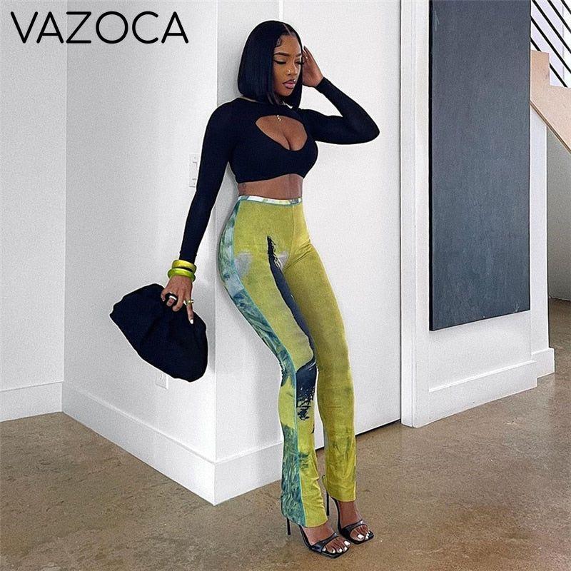 Mesh See Through Forest Pants