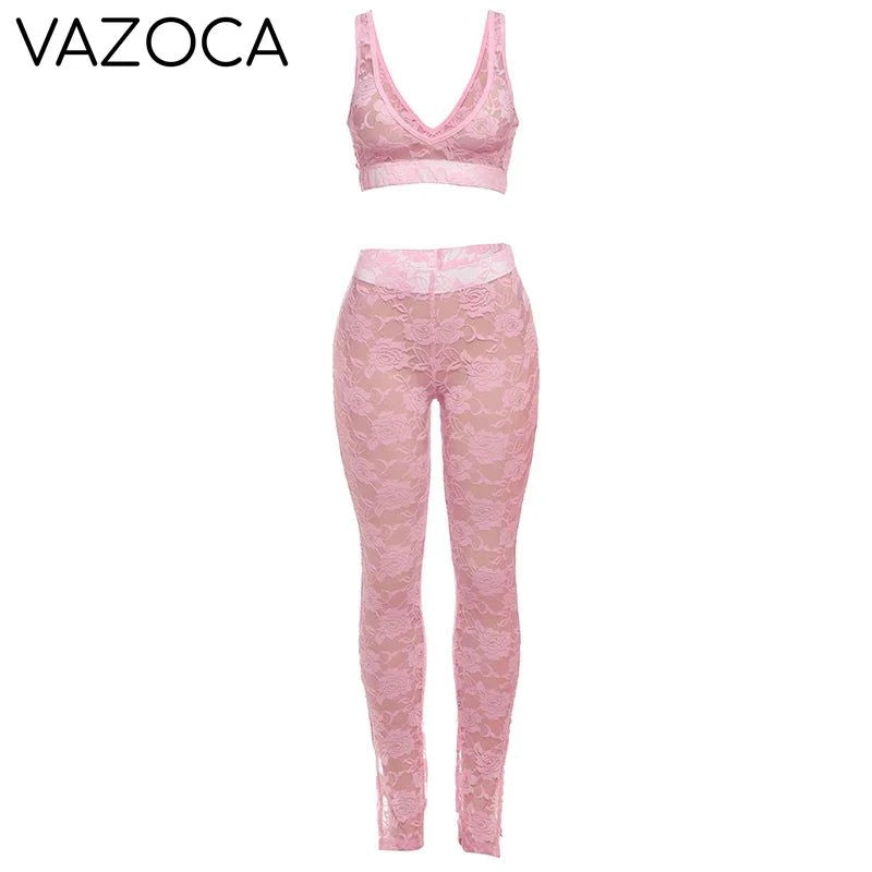 Tashay Mesh Leggings Set