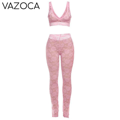 Tashay Mesh Leggings Set