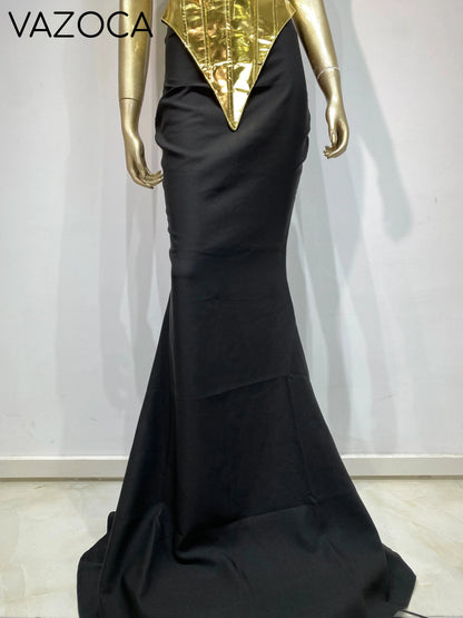 Amaya Elegant Maxi Skirt Set
