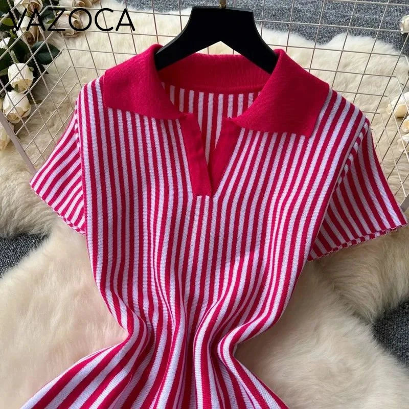 Vintage Knitted Mini Dress