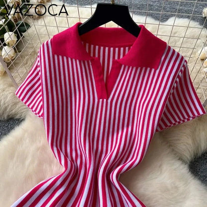 Vintage Knitted Mini Dress