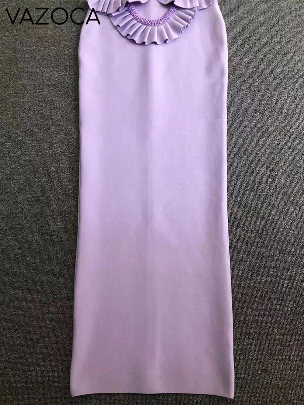 Arana Ruffles Bandage Maxi Dress