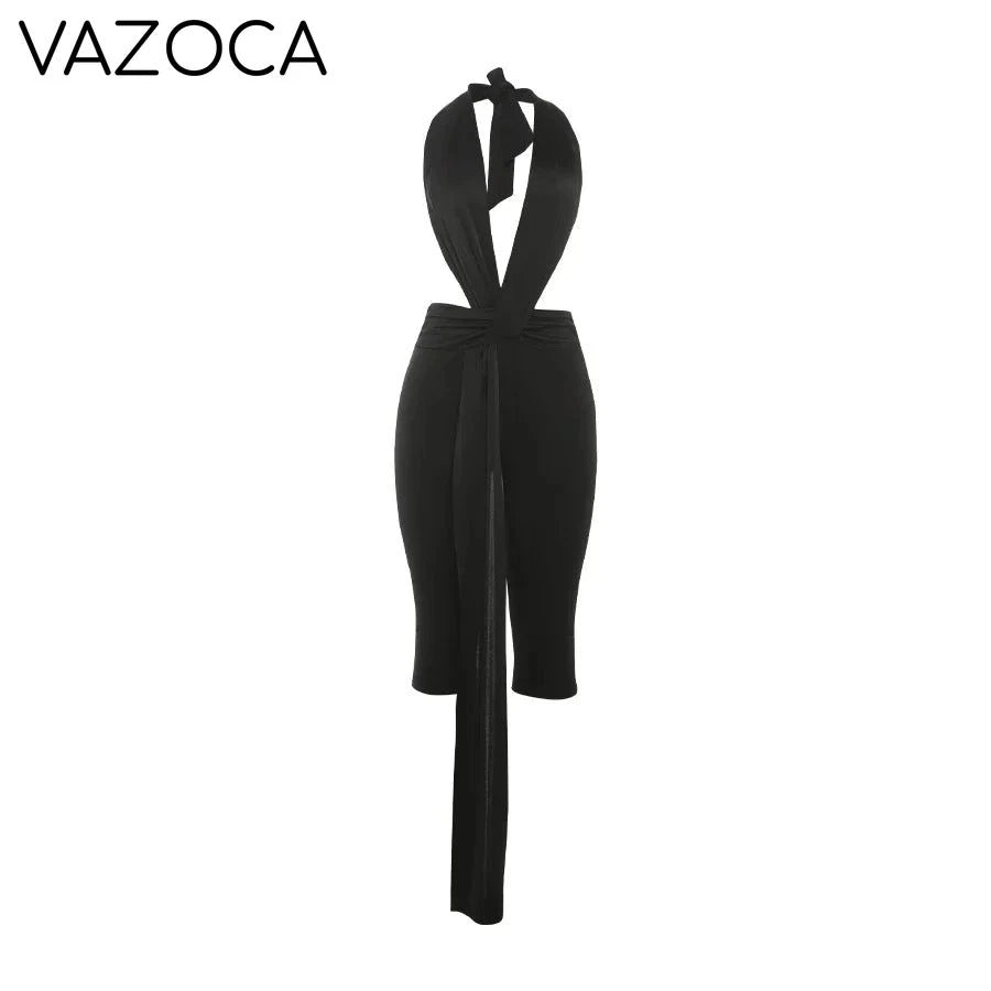 Wanda Backless Romper