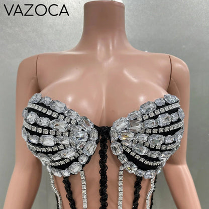 A Star Strapless Skirt Set