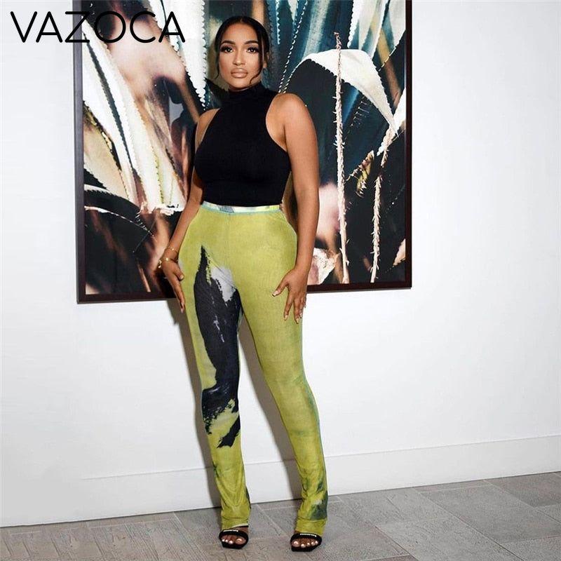 Mesh See Through Forest Pants