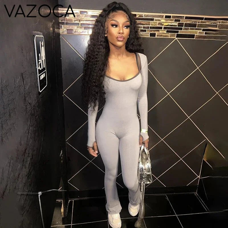 Activewear Jumpsuit With Detachable Sleeves