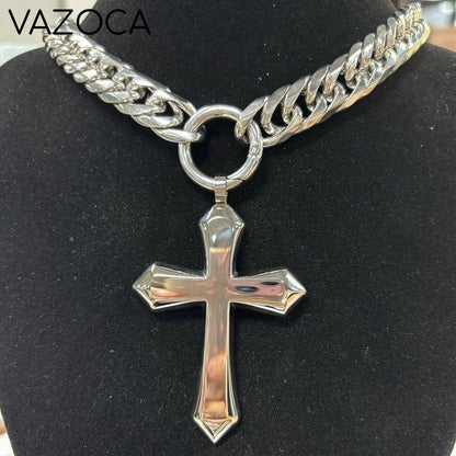 Cross Pendant Choker