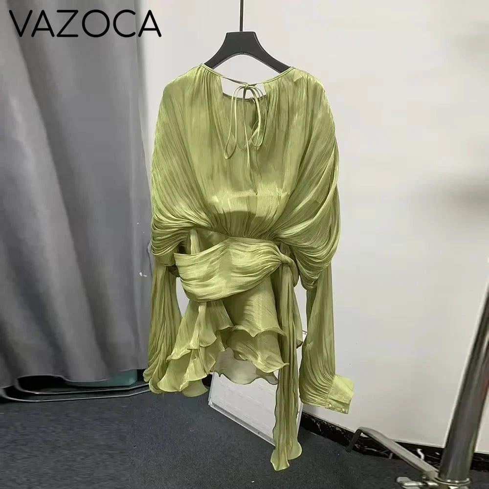 Maritza Tunic Mini Dress LIGHTGREEN