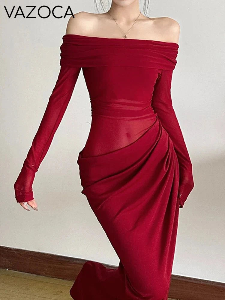 Prettiest Problem Ruched Dress