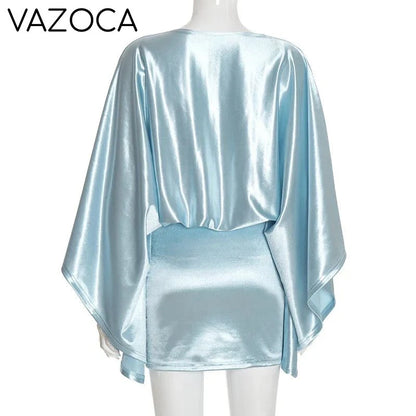 Classic Satin Mini Dress