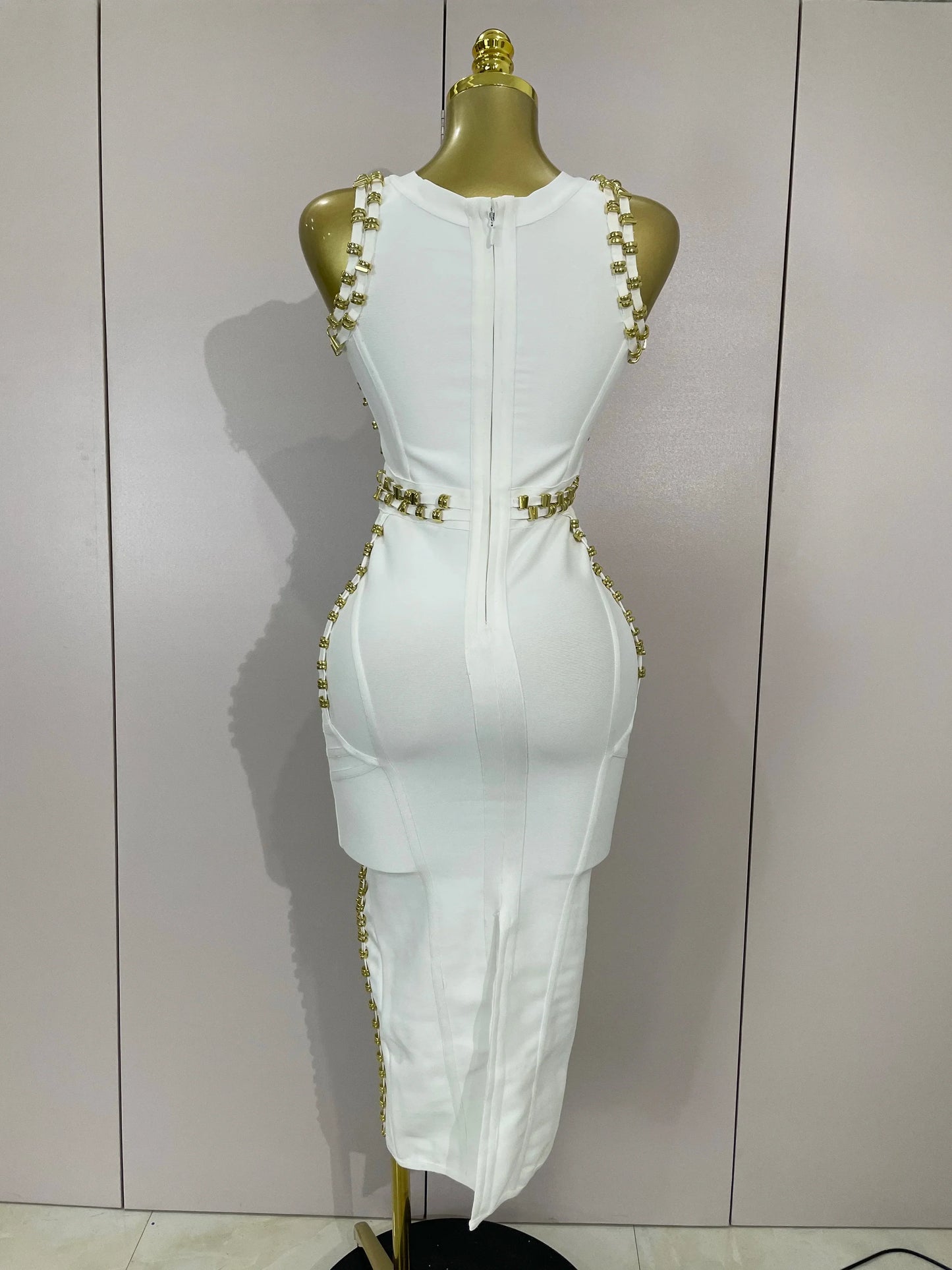 Hollywood Bandage Midi Dress