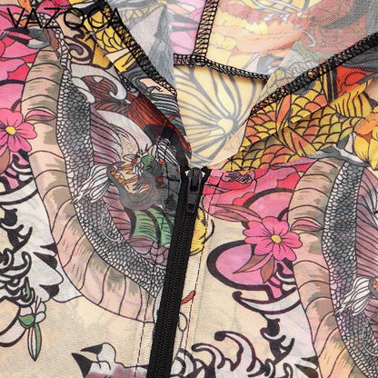 Dragon Hooded Leggings Set