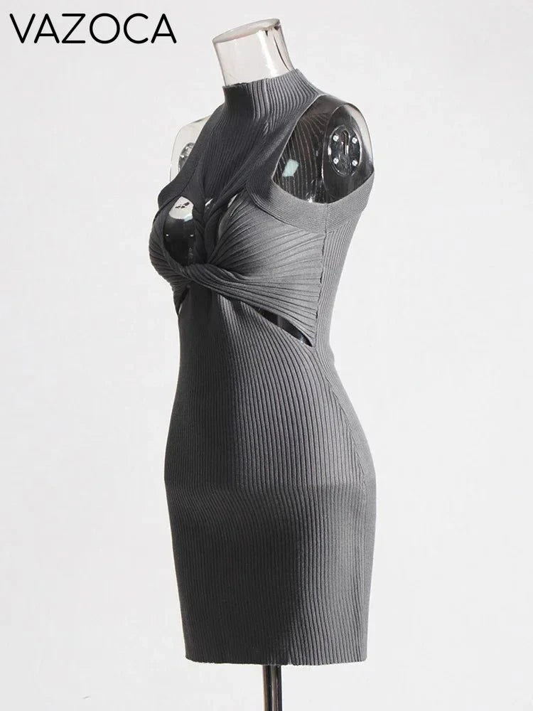 Dearra Knit Mini Dress