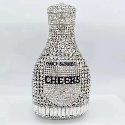 Cheers Crystal Clutch Purse