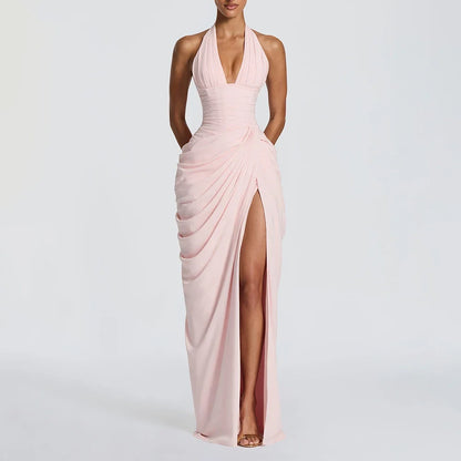 Rosee Ruched Maxi Dress